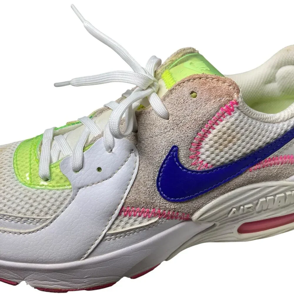 Nike Womens Air Max Excee DD2955-100 White Casual Shoes Sneakers Size 7.5